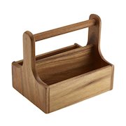 Wooden Table Caddy